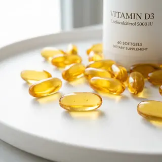 Cápsulas blandas de vitamina D3 (colecalciferol)